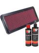 K&N Air Filter 33-2570 + Recharge Kit