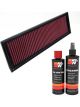 K&N Air Filter 33-2640 + Recharge Kit