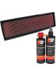 K&N Air Filter 33-2706 + Recharge Kit