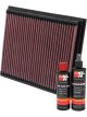 K&N Air Filter 33-2767 + Recharge Kit