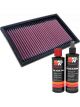 K&N Air Filter 33-2824 + Recharge Kit