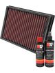 K&N Air Filter 33-2877 + Recharge Kit