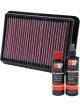 K&N Air Filter 33-2980 + Recharge Kit