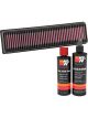 K&N Air Filter 33-3047 + Recharge Kit
