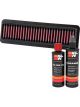 K&N Air Filter 33-3048 + Recharge Kit