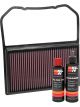 K&N Air Filter 33-3121 + Recharge Kit