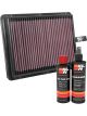 K&N Air Filter 33-5057 + Recharge Kit