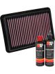 K&N Air Filter 33-5070 + Recharge Kit