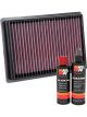 K&N Air Filter 33-5079 + Recharge Kit