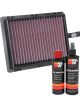 K&N Air Filter 33-5082 + Recharge Kit