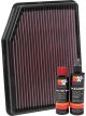 K&N Air Filter 33-5083 + Recharge Kit