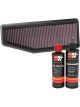 K&N Air Filter 33-5088 + Recharge Kit