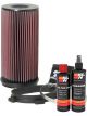 K&N Air Filter 55-1000 + Recharge Kit