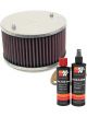 K&N Air Filter 56-9098 + Recharge Kit