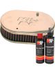 K&N Air Filter 56-9106 + Recharge Kit