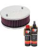 K&N Air Filter 56-9153 + Recharge Kit