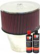 K&N Air Filter 59-1196 + Recharge Kit
