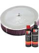 K&N Air Filter 59-3264 + Recharge Kit