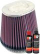 K&N Air Filter 59-5002 + Recharge Kit