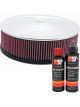 K&N Air Filter 60-1235 + Recharge Kit