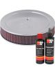 K&N Air Filter 60-1400 + Recharge Kit
