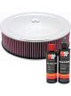 K&N Air Filter 60-1440 + Recharge Kit