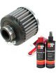 K&N Air Filter 62-1420 + Recharge Kit