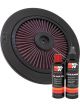 K&N Air Filter 66-0901 + Recharge Kit