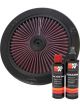 K&N Air Filter 66-1101 + Recharge Kit