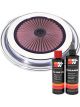 K&N Air Filter 66-1201 + Recharge Kit