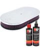 K&N Air Filter 66-1510 + Recharge Kit