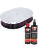 K&N Air Filter 66-1570 + Recharge Kit