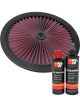 K&N Air Filter 66-1601 + Recharge Kit