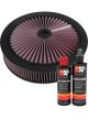 K&N Air Filter 66-3010 + Recharge Kit