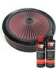 K&N Air Filter 66-3040 + Recharge Kit