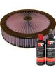K&N Air Filter 66-3050 + Recharge Kit