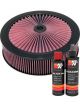 K&N Air Filter 66-3060 + Recharge Kit