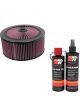 K&N Air Filter 66-3130 + Recharge Kit