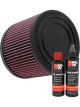 K&N Air Filter AC-1012 + Recharge Kit