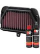 K&N Air Filter AL-1010R + Recharge Kit