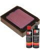 K&N Air Filter BM-0300 + Recharge Kit