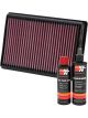 K&N Air Filter BM-1010 + Recharge Kit