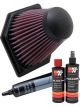 K&N Air Filter BM-1205 + Recharge Kit