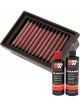 K&N Air Filter BM-6507 + Recharge Kit