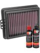 K&N Air Filter BM-8518 + Recharge Kit