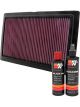 K&N Air Filter BU-1108 + Recharge Kit
