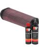K&N Air Filter E-0641 + Recharge Kit