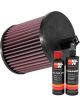 K&N Air Filter E-0650 + Recharge Kit