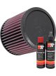 K&N Air Filter E-1006 + Recharge Kit