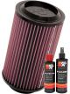 K&N Air Filter E-1796 + Recharge Kit